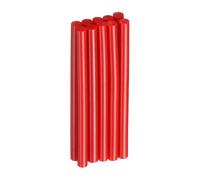 sourcing map 10pcs Hot Glue Sticks 7mm x 100mm Long EVA Mini Hot Melt Adhesive Glue Stick for Hot Melt Gun Wood Plastic Glass Flowers Fabrics Foam, Red