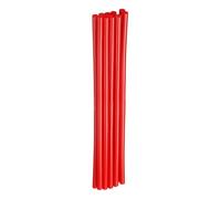 sourcing map 10pcs Hot Glue Sticks 7mm x 250mm Long EVA Mini Hot Melt Adhesive Glue Stick for Hot Melt Gun Wood Plastic Glass Flowers Fabrics Foam, Red