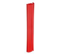 sourcing map 10pcs Hot Glue Sticks 7mm x 300mm Long EVA Mini Hot Melt Adhesive Glue Stick for Hot Melt Gun Wood Plastic Glass Flowers Fabrics Foam, Red