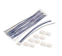 sourcing map 10pcs JST XH2.5 4-Pin Balance Connector Extension Wire Set for 3S 11.1V Lipo Battery