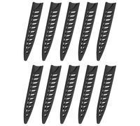 sourcing map 10Pcs Knife Cover Sleeves Blade Edge Guards for 5" Utility Knife Protector Cover Universal Blade Sheath for Kitchen, Black