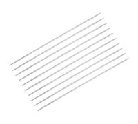 sourcing map 10Pcs Knitting Needle 1.75mm Diameter 5.9 Inches Length Stainless Steel Double Pointed Sweater Stitching Needles for Handmade Projects DIY Knitting