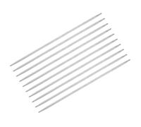 sourcing map 10Pcs Knitting Needle 2.75mm Diameter 5.9 Inches Length Stainless Steel Double Pointed Sweater Stitching Needles for Handmade Projects DIY Knitting