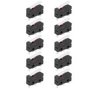 sourcing map 10Pcs KW11-3Z-B 1NO + 1NC Micro Limit Switch 5A 125/250VAC Waterproof Miniature Micro Switches for Precision Components