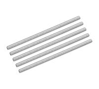sourcing map 10Pcs M3 x 60mm Fully Threaded Rod 304 Stainless Steel Right Hand Threads Bar Studs for Anchors Bolts, Clamps, Hangers and U-Bolts, M3-0.5 Thread Pitch