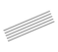 sourcing map 10Pcs M3 x 90mm Fully Threaded Rod 304 Stainless Steel Right Hand Threads Bar Studs for Anchors Bolts, Clamps, Hangers and U-Bolts, M3-0.5 Thread Pitch