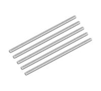 sourcing map 10Pcs M4 x 90mm Fully Threaded Rod 304 Stainless Steel Right Hand Threads Bar Studs for Anchors Bolts, Clamps, Hangers and U-Bolts, 0.7 Thread Pitch