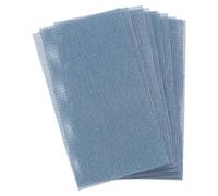 sourcing map 10pcs Mesh Sanding Sheets 180 Grits 2.8" x 5" Ceramic Abrasive Wet Dry Sandpaper Dust-Free Hook and Loop Abrasive Pads for Car Woodworking Metal Polishing & Grinding