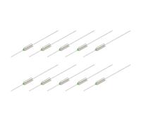 sourcing map 10Pcs Metal Temperature Thermal Fuse RY225 225 °C 437 °F 10A 250V Cutoff Thermal Fuse for Motor Transformer Electric Industrial Home Appliance