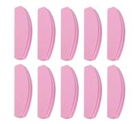 sourcing map 10pcs Mini Nail Buffers, 100/180 Grit Nail Sanding Blocks, Bulk Nail Buffing Polishing Blocks Professional Nail Polisher Set for Acrylic and Natural Nails, Pink