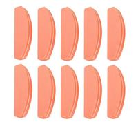 sourcing map 10pcs Mini Nail Buffers, 100/180 Grit Nail Sanding Blocks, Bulk Nail Buffing Polishing Blocks Professional Nail Polisher Set for Acrylic and Natural Nails, Orange