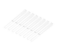 sourcing map 10Pcs Music Book Clips, Clear Acrylic Sheet Music Holder, for Sheet Music Stands, Piano Sheet Music Holders Music Book Holder Transparent