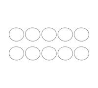 sourcing map 10pcs Nitrile Rubber O-Rings 90mm OD 86mm ID 2mm Width Metric Buna-N NBR Sealing Gasket Plumbing Sealing Repair O Rings for Car Auto Vehicle Repair Faucet Air Gas