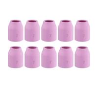 sourcing map 10pcs Nozzles Ceramic Shield Cup 7# 53N61 Welding Torch Tip Torch Consumables Accessory for TIG Welding Torch WP-9/20/25 Series