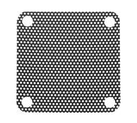 sourcing map 10PCS PC Dust Filter, 40mmx40mm PVC Computer Case Cooler Dustproof Mesh Cover Fan Grills for Computer Chassis Speaker, Black