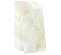 sourcing map 10pcs Peel and Stick Wall Panels 23.6" x 11.8" Skin Feel Brick Wallpapers (19.4 Sq. Ft. / 1.8 Sq.m. Coverage) Marble Tiles Adhesive Backsplash, Light Gray