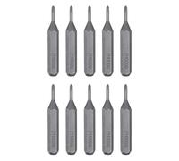 sourcing map 10pcs PH0000 Phillips Screwdriver Bit 5/32" Hex Shank 28mm Length S2 Steel Magnetic Cross Head Hex Screw Driver Bits for Electric Manual Screwdrivers Precision Repair