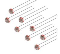 sourcing map 10pcs Photoresistor LDR 4mm Light-Dependent Resistor Sensor GL4516