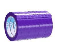 sourcing map 10Pcs Poly Bag Sealing Tape, 9/16" x 98.4 Yard Plastic Bag Sealer Tape Packaging Sealing for Shops Packaging Food Vegetable Meat Cake Bread Freezer Ice, Purple