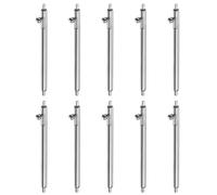 sourcing map 10pcs Quick Release Spring Bar 18mm Width 1.5mm Diameter Stainless Steel Watch Pins Replacement Band Strap Link Pins Watch Lugs for Watch Band Straps