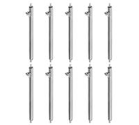 Sourcing Map 10pcs Quick Release Spring Bar 20mm Width 1.8mm Diameter Stainless Steel Watch Pins for Watch Band Straps
