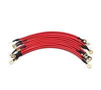 sourcing map 10pcs Red Battery Cables Ring Port Wiring Connetors DC 12V for Auto