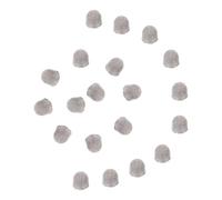 sourcing map 10Pcs Replacement Fiber Mesh Tips For Stylus Pens 8.5mm Suitable For Capacitive Touch Screen,High Sensitivity,Soft,No Scratch Screen Pen Tip