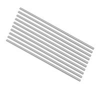 sourcing map 10pcs Round Steel Metal Rods, 2.3mm x 100mm High Speed Steel (HSS) Lathe Bar Stock Tool, for Shaft Gear Drill Lathes Boring Machine Turning Miniature DIY Craft, 10pcs