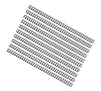 sourcing map 10pcs Round Steel Metal Rods, 4.9mm x 100mm High Speed Steel (HSS) Lathe Bar Stock Tool, for Shaft Gear Drill Lathes Boring Machine Turning Miniature DIY Craft