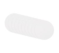 sourcing map 10pcs Self-Adhesive Air Mattress Patch Round Waterproof Repair Tape for Air Mattress, Bounce House, Inflatable Product, Tent, Swimming Ring, Frosted Transparent (2.8x2.8 Inch)