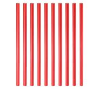 sourcing map 10pcs Sewing Marking Pencil Water Soluble Fabric Pencil Tailors Chalk Wipe Quilting Pencils Sewing Washable Marking Pencil for Dressmakers Sewing DIY Crafts, Red