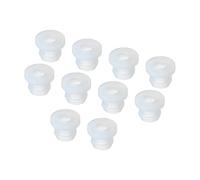 sourcing map 10Pcs Snap Rubber Grommet Hole Plug Mount Dia 7.5mm ID 5mm H 9mm Seal Anti-Scratch for Electrical Box Cable Pipe Transparent
