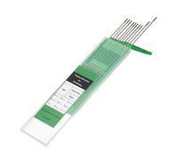 sourcing map 10pcs TIG Welding Tungsten Electrodes 1/16" x 7" Pure for Stainless Steel Welding, Aluminum Magnesium Alloy Welding Aerospace Automobile Manufacturing, Green WP