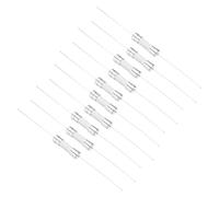sourcing map 10Pcs Time Delay Fuse Lead Wire Ceramic Fuses 5mm x 20mm 250V 4A Fuse for Repair Circuit Boards,Lighting Equipment, Instrumentation,Home Appliance
