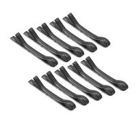 sourcing map 10Pcs Tiny Doll Hair Pins, 11mm/0.43in Nickel Mini Metal Hair Clips Hairpins Bobby Pins for Doll, Doll Craft Supplies Bows DIY Hair Accessories