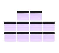 sourcing map 10pcs Vinyl Squeegee Felt Edge 4" Squeegee Felt Fabric Decal Vinyl Scraper Car Wallpaper Smoothing Tools Window Privacy Film Glass Tint Squeegee Installation, Purple