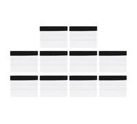 sourcing map 10pcs Vinyl Squeegee Felt Edge 4" Squeegee Felt Fabric Decal Vinyl Scraper Car Wallpaper Smoothing Tools Window Privacy Film Glass Tint Squeegee Installation, White