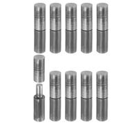 sourcing map 10Pcs Weldable Barrel Hinges, 2-3/4" x 5/8" Carbon Steel Heavy Duty Detachable Weld on Door Hinges for Metal Gate Swing Door Trailer Ramp