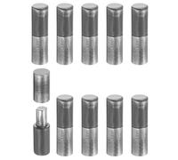 sourcing map 10Pcs Weldable Barrel Hinges, 3" x 3/4" Carbon Steel Heavy Duty Detachable Weld on Door Hinges for Metal Gate Swing Door Trailer Ramp