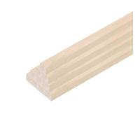 sourcing map 10pcs Wood Sticks, 3/8"x 3/8" x 12" Rectangle Wooden Cube Wood Square Dowel Rods for DIY Arts Decoration, Crafts Whittling, Hand Carved