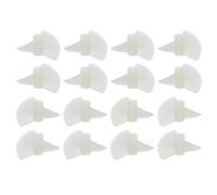 sourcing map 10Set RC Boat Propeller, 2 Blades Propellers 1.9mm Hole Dia 22mm OD CW Clockwise Rotating Drill Propeller for RC Boat, DIY Ship Model, Beige