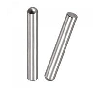 sourcing map 10x70mm Dowel Pins, 2pcs 304 Stainless Steel Round Head Flat Chamfered End Dowel Pin Bunk Bed Pins Shelf Pegs Support Shelves Fasten Elements