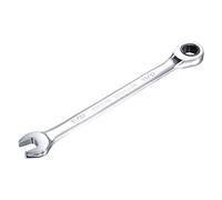 sourcing map 11/32 Inch Ratcheting Combination Wrench SAE 72 Teeth 12 Point Ratchet Box Ended Spanner Tools, Cr-V