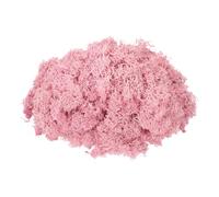 sourcing map 11.3oz Preserved Reindeer Moss, Pink Decorative Artificial Fake Moss for Potted Plants Indoor Crafts Lichen Centerpieces Decor