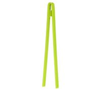 sourcing map 11.4" Silicone Toast Tongs, Kitchen Tong Heat Resistant Kitchen Utensil for Cooking Toaster Salad Food BBQ Pan Bacon Fried Steak, Green