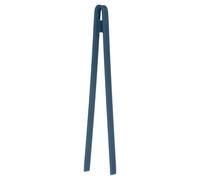 sourcing map 11.4" Silicone Toast Tongs, Kitchen Tong Heat Resistant Kitchen Utensil for Cooking Toaster Salad Food BBQ Pan Bacon Fried Steak, Blue