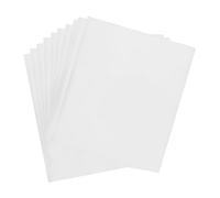 sourcing map 11.4" x 8.3" Hot Stamping Foil Paper, A4 Heat Transfer Foil Toner Reactive Hot Stamping Transfer Paper for Scrapbooking Cardmaking Decor Craft, Sheet of 10 (Silver)