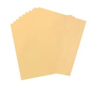 sourcing map 11.4" x 8.3" Hot Stamping Foil Paper, A4 Heat Transfer Foil Toner Reactive Hot Stamping Transfer Paper for Scrapbooking Cardmaking Decor Craft, Sheet of 10 (Laser Gold)