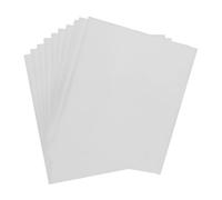 sourcing map 11.4" x 8.3" Hot Stamping Foil Paper, A4 Heat Transfer Foil Toner Reactive Hot Stamping Transfer Paper for Scrapbooking Cardmaking Decor Craft, Sheet of 10 (Matte Silver)