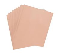 sourcing map 11.4" x 8.3" Hot Stamping Foil Paper, A4 Heat Transfer Foil Toner Reactive Hot Stamping Transfer Paper for Scrapbooking Cardmaking Decor Craft, Sheet of 10 (Rose Gold)